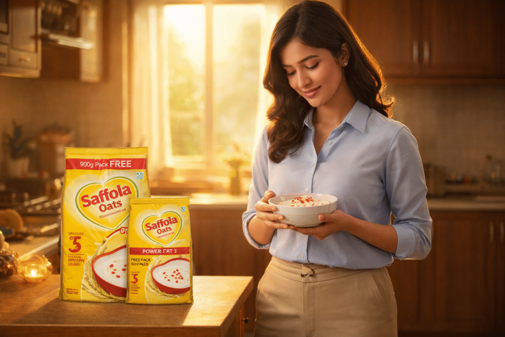 How Can Saffola Oats Improve Your Energy, Digestion & Daily Performance?