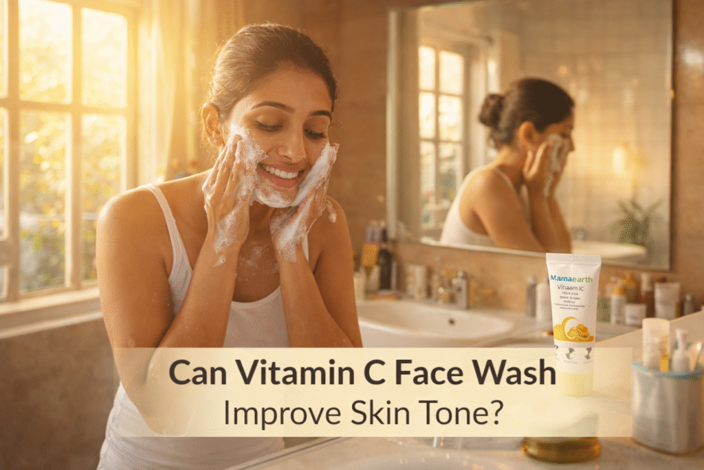 Can Vitamin C Face Wash Help Improve Skin Tone?