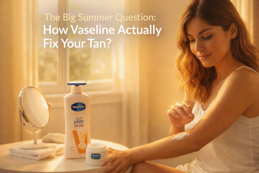 The Big Summer Question: How Vaseline Actually Fix Your Tan?<br>