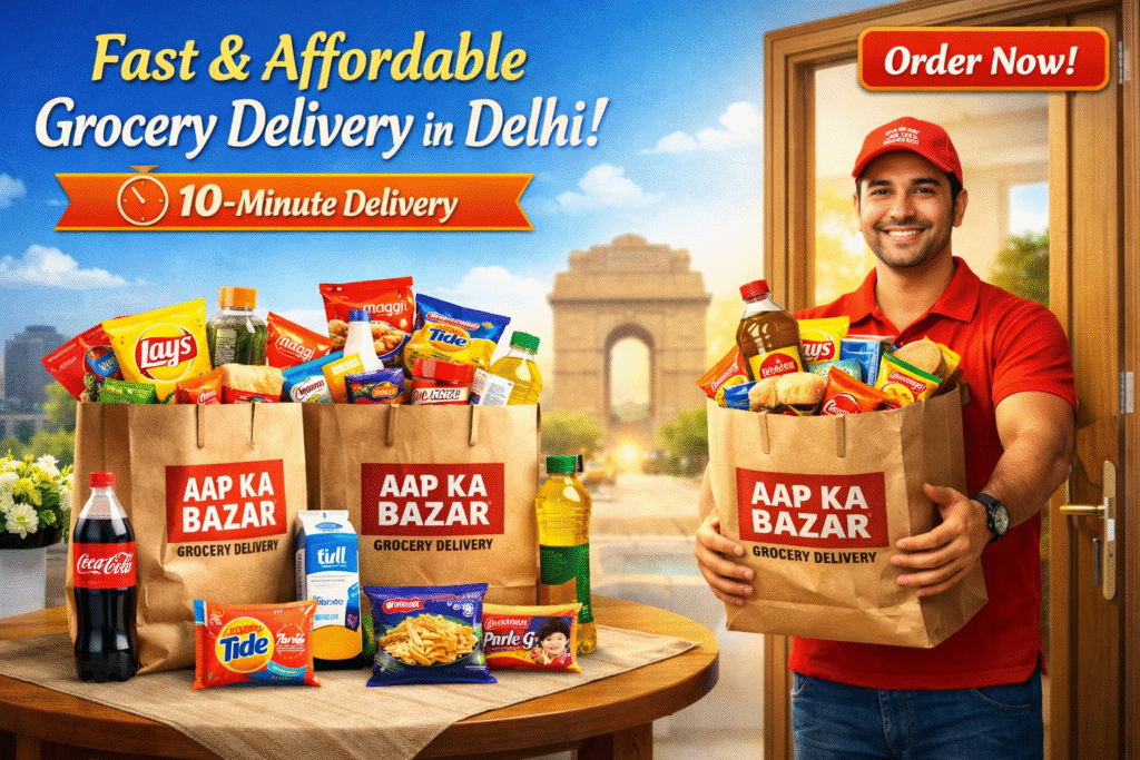 Epic Quick 10-Minute Grocery App Dwarka Sector 9