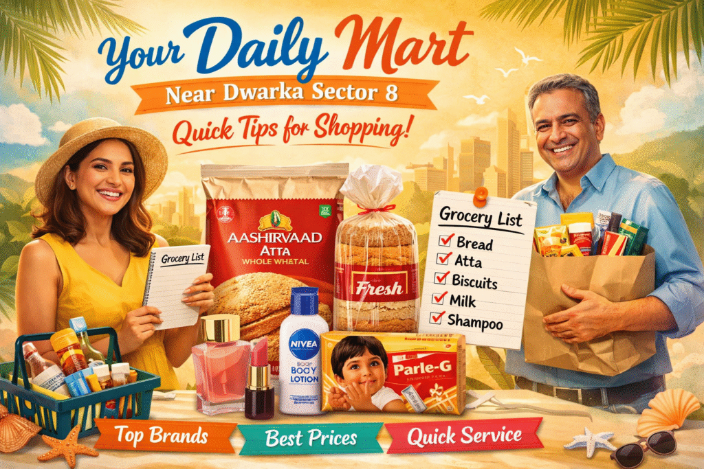 Fast Grocery Shopping Dwarka Sector 8