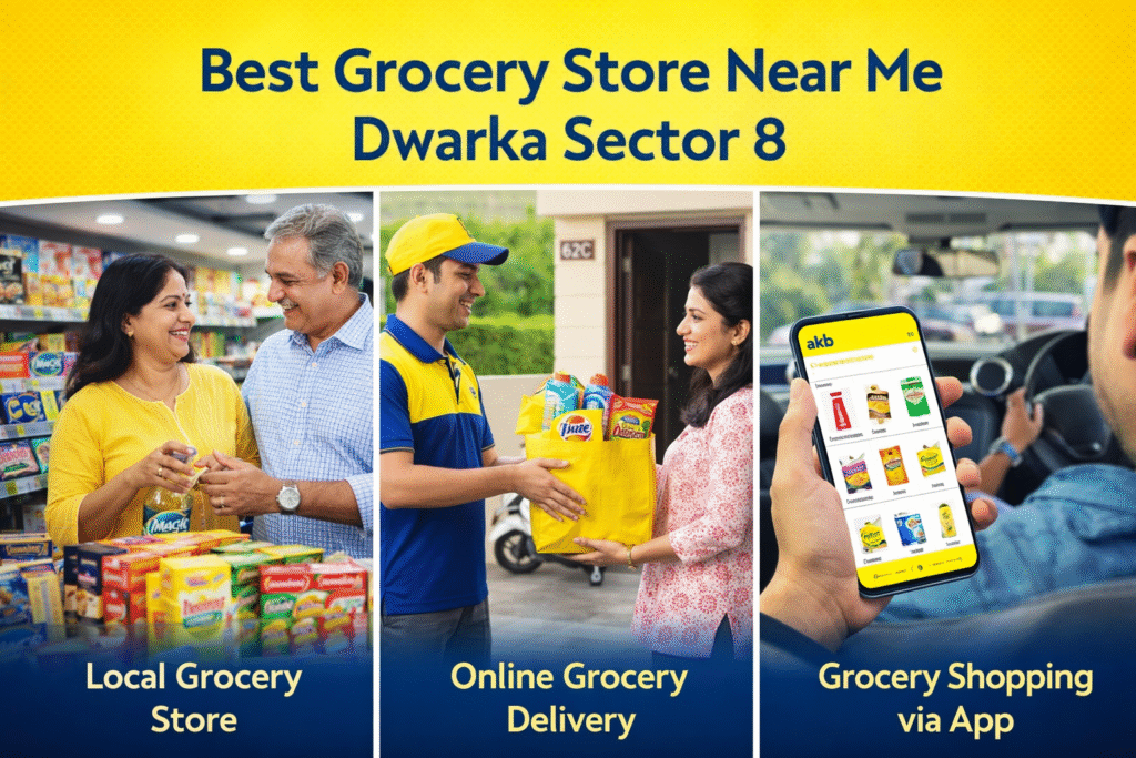 Quick Grocery Delivery Dwarka Sector 8 – Save Time?