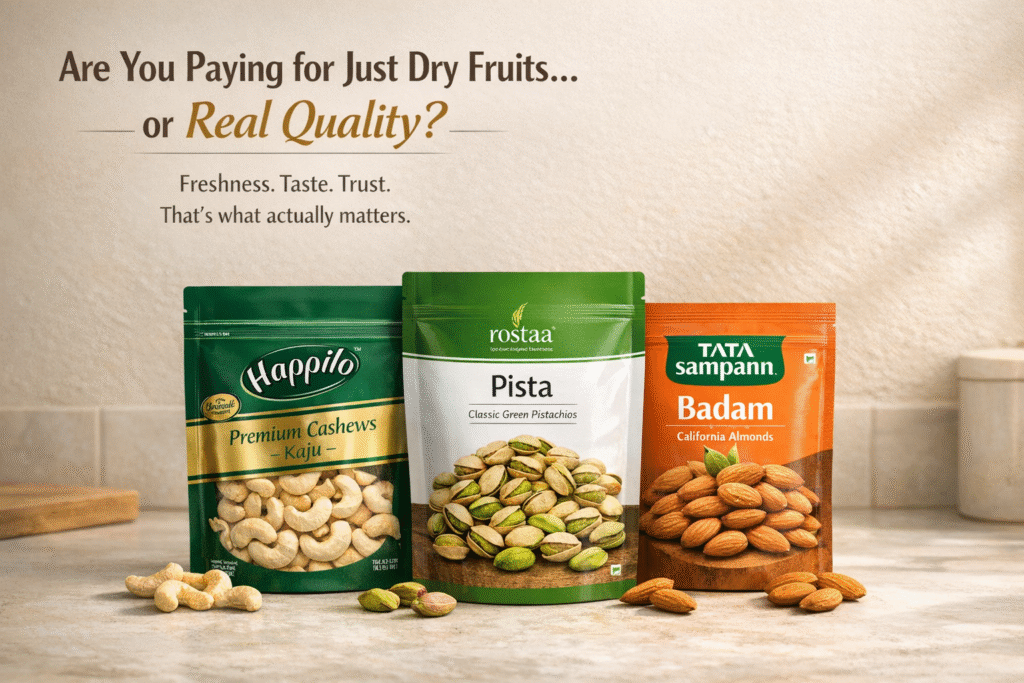 Are you choosing the Right Pista,kaju badam?What most people don’t notice