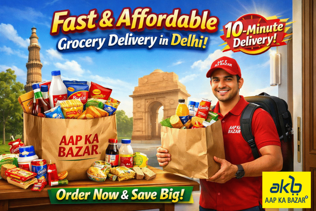 10-Minute Grocery App Dwarka Sector 9