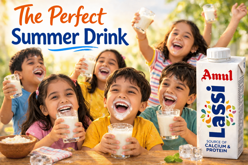 Why Amul Lassi 1 Ltr Is the Perfect Summer Drink for Better Digestion