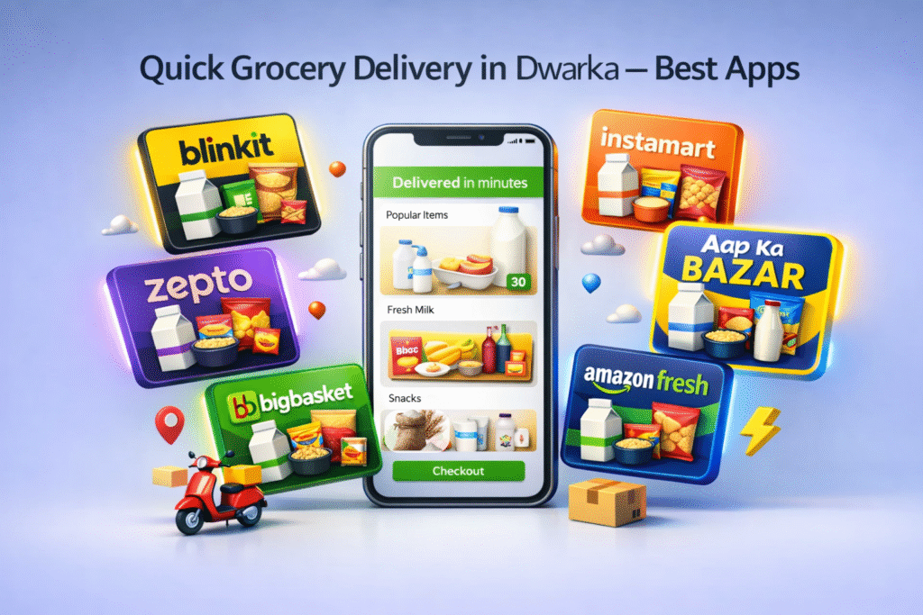 Quick Grocery Delivery in Dwarka