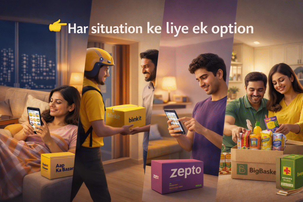 Grocery Shopping in Dwarka