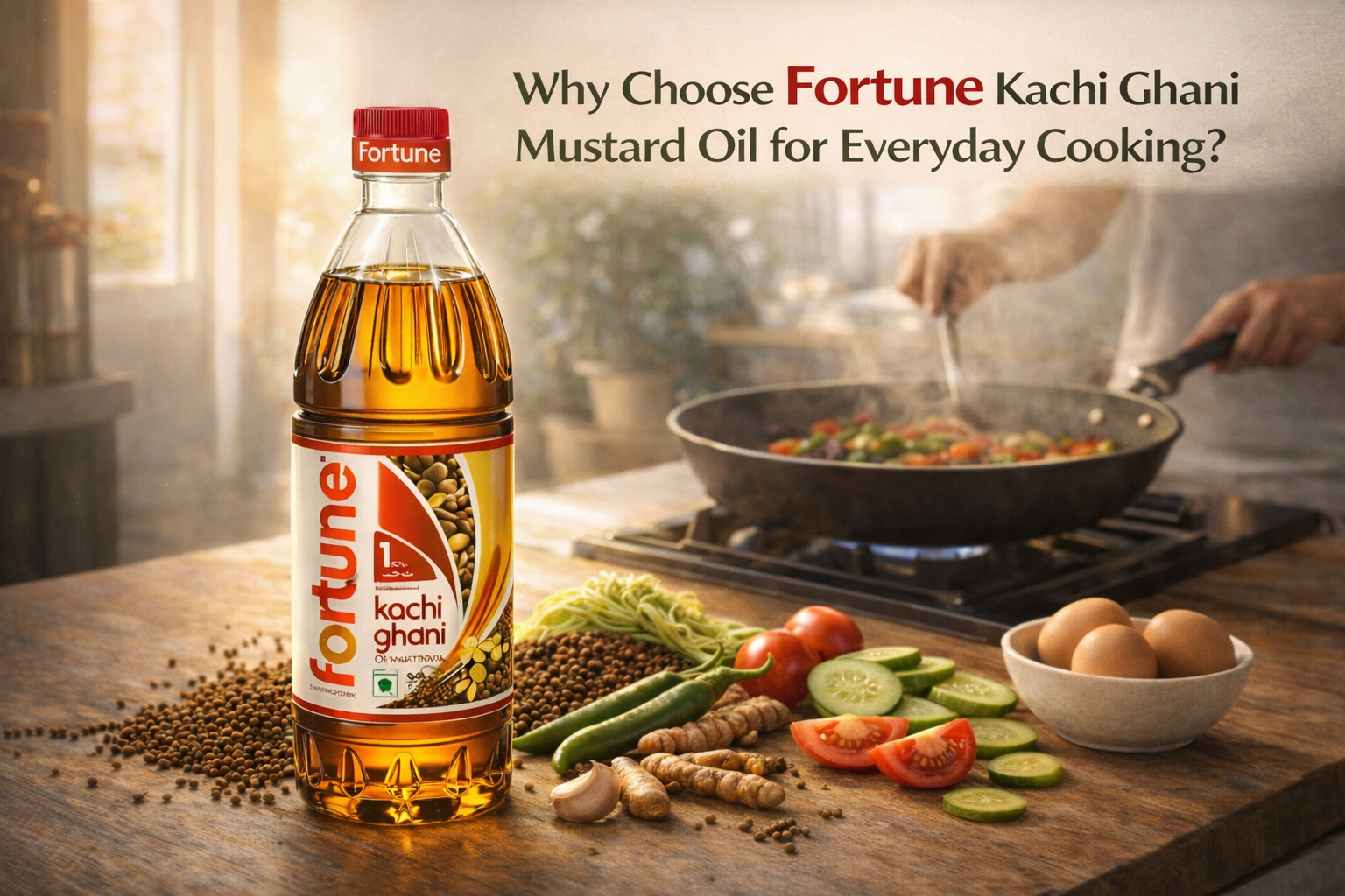 Fortune Kachi Ghani Mustard Oil
