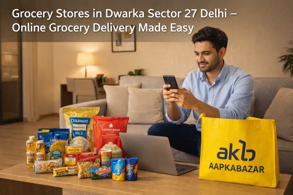 Grocery Stores in Dwarka Sector 27 Delhi for Easy Shopping