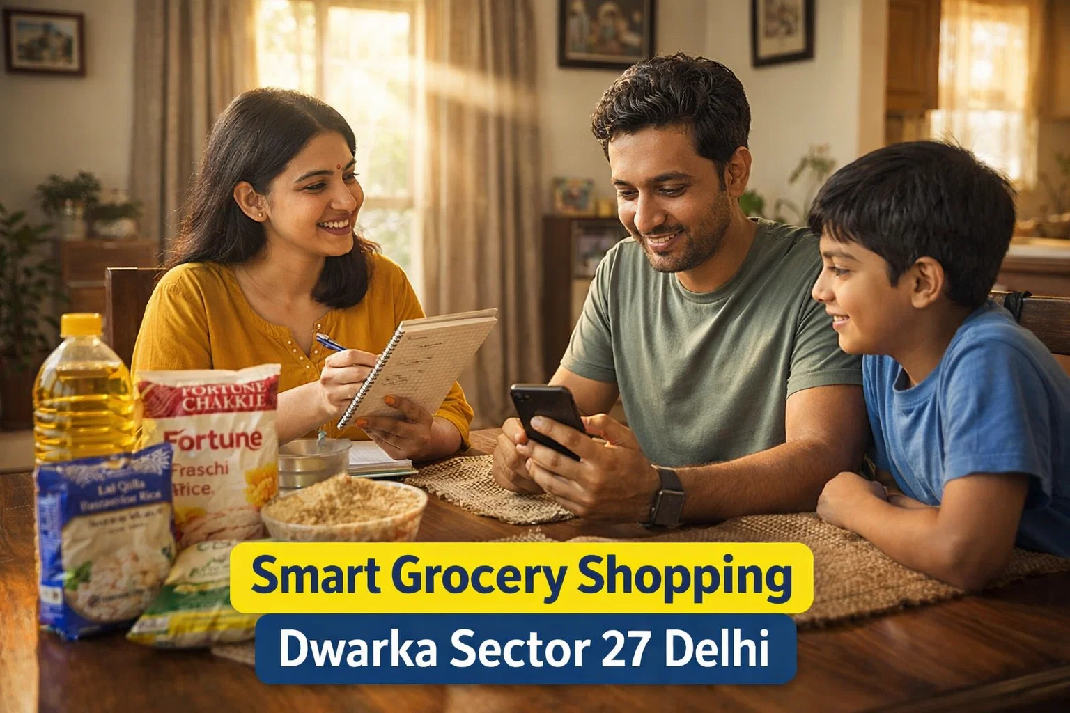 grocery shopping dwarka sector 27 planning at home