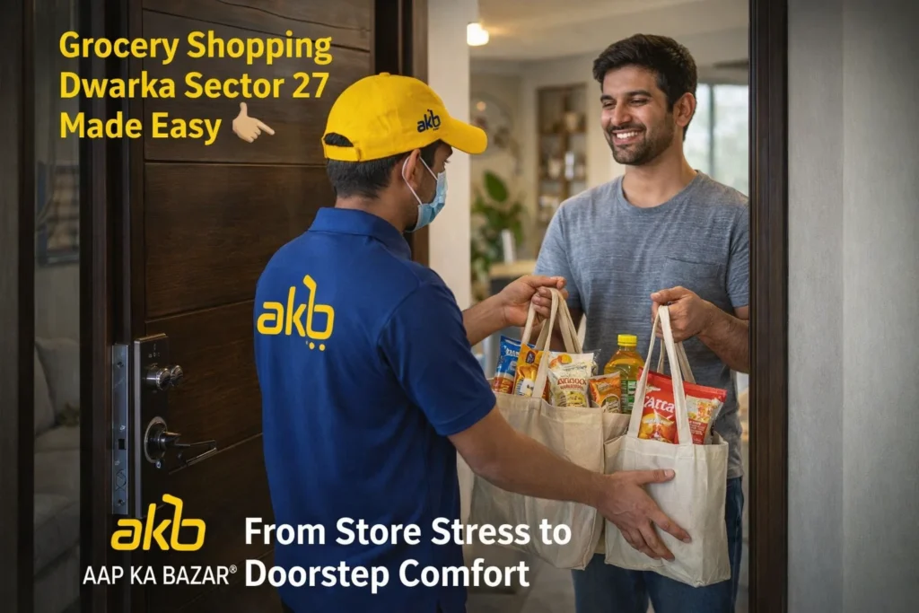 Grocery Shopping Dwarka Sector 27 Delhi Made Easy