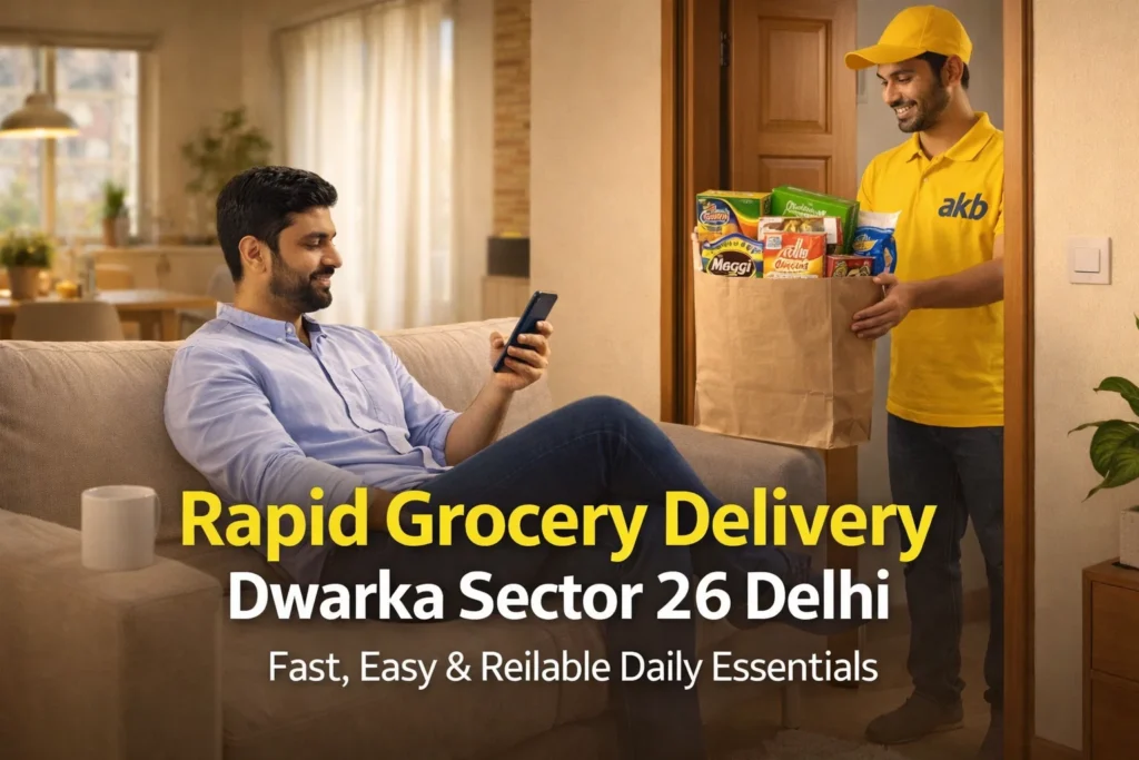 Rapid Grocery Delivery Dwarka Sector 26 Delhi Made Simple