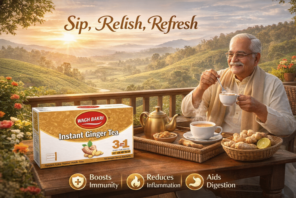 Wagh Bakri instant tea