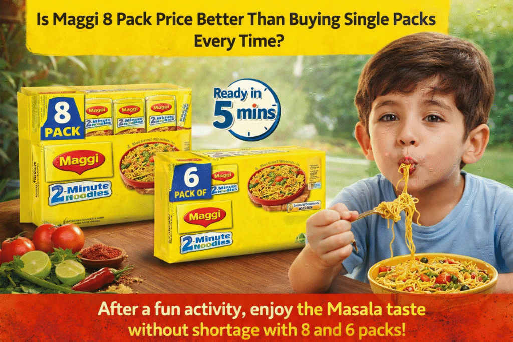 Is Maggi 8 Pack Price Better Than Buying Single Packs Every Time?