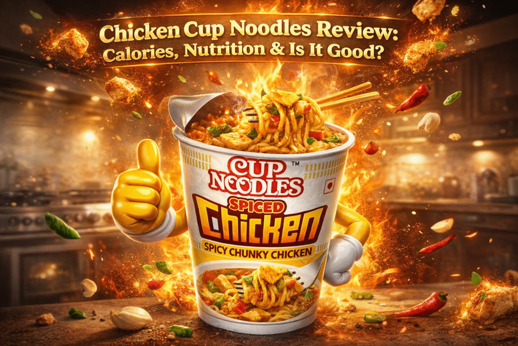 Chicken Cup Noodles Review: Calories, Nutrition & Is It Good?