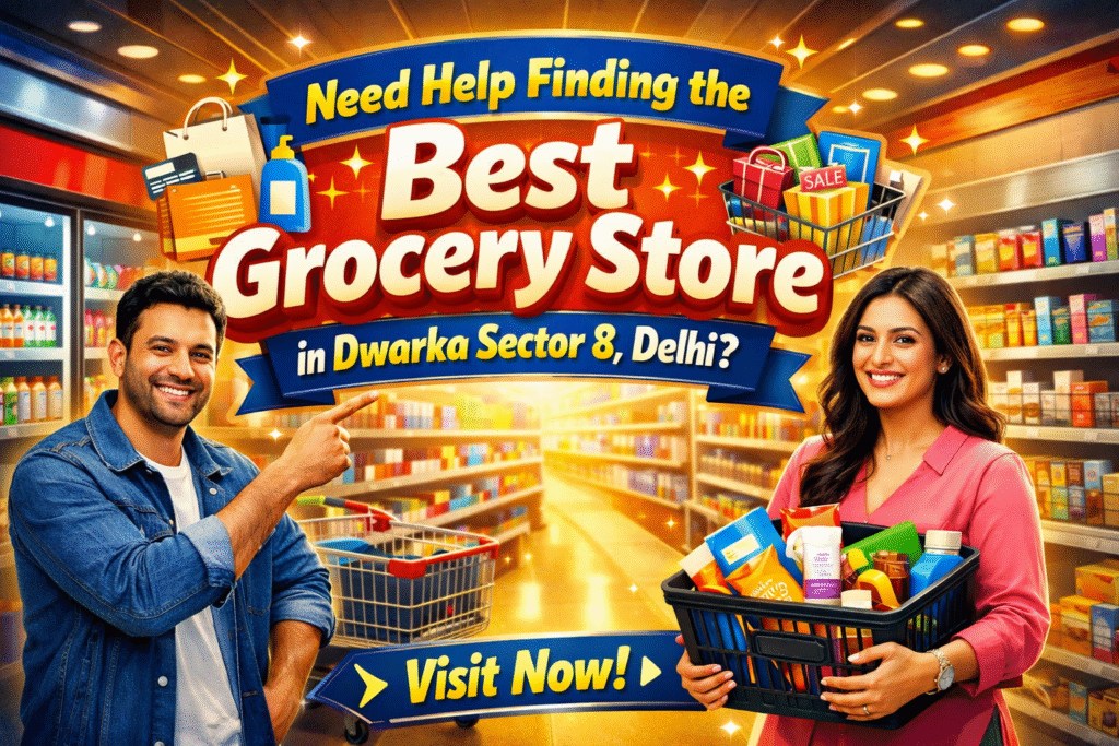 Need Help Finding the Best Grocery Store in Dwarka Sector 8 Now?