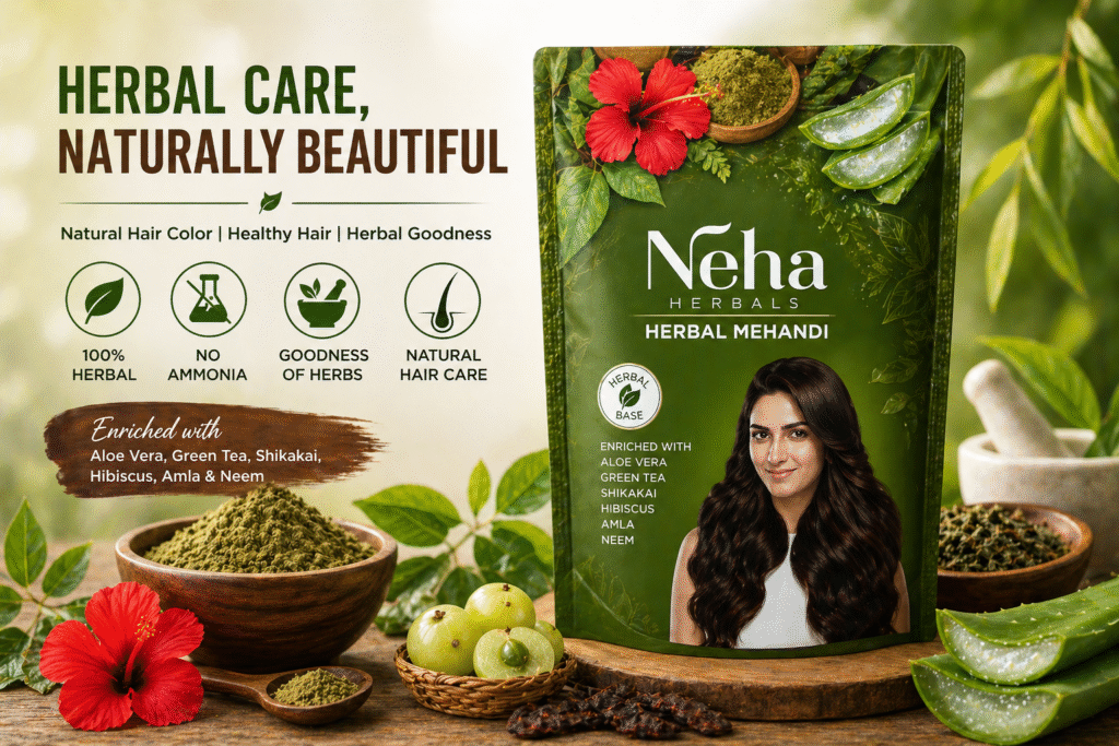 Why Neha Herbal Mehandi Is Better Than Chemical Hair Dye