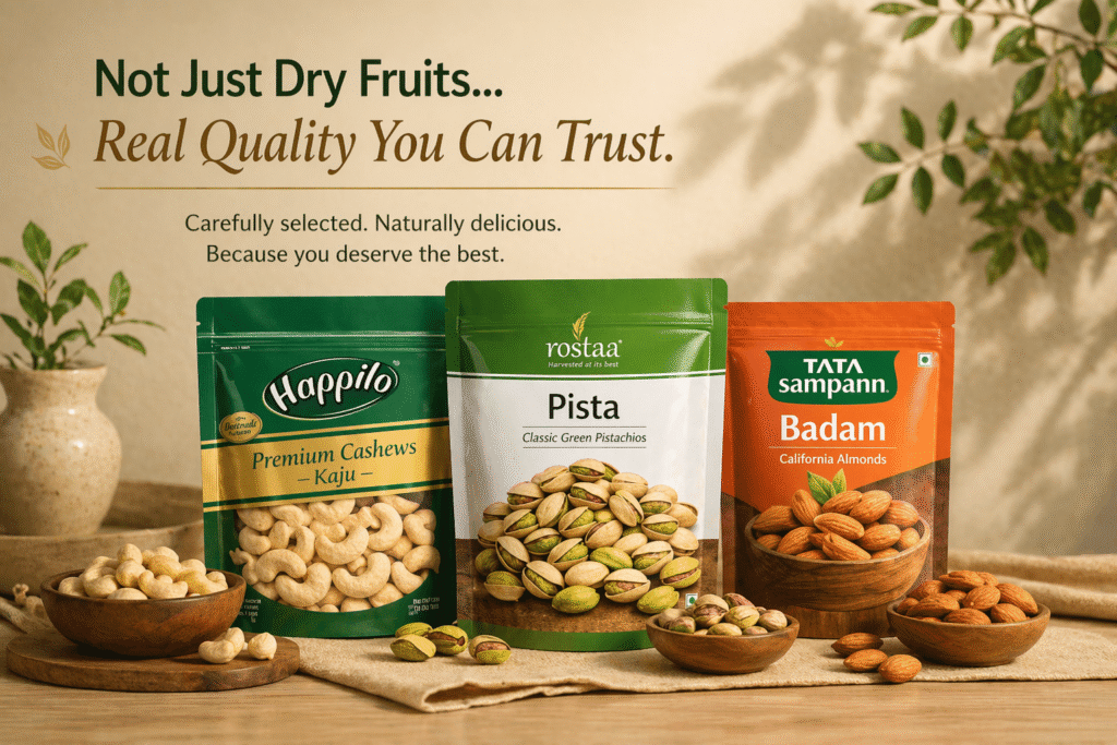 Are You Choosing the Right Pista, Kaju & Badam? What Most People Miss