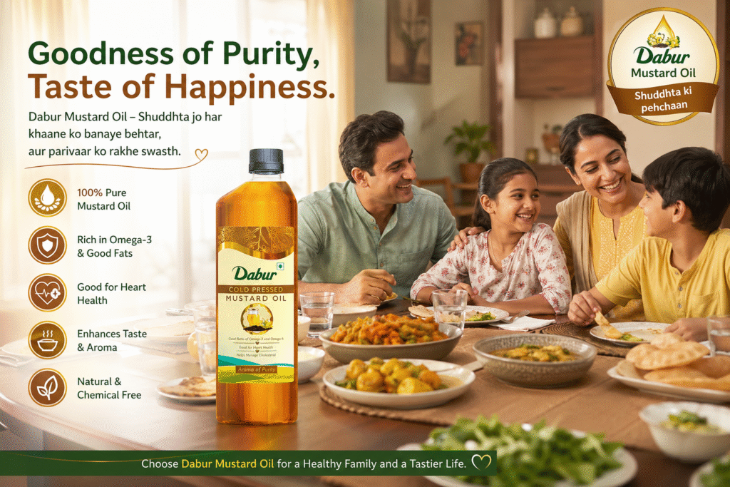 Is Dabur Mustard Oil Good for Health Benefits?