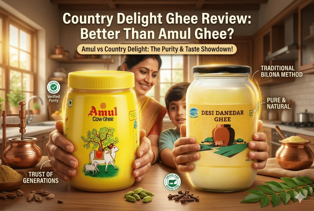 Country Delight Ghee Review: Better Than Amul Ghee?