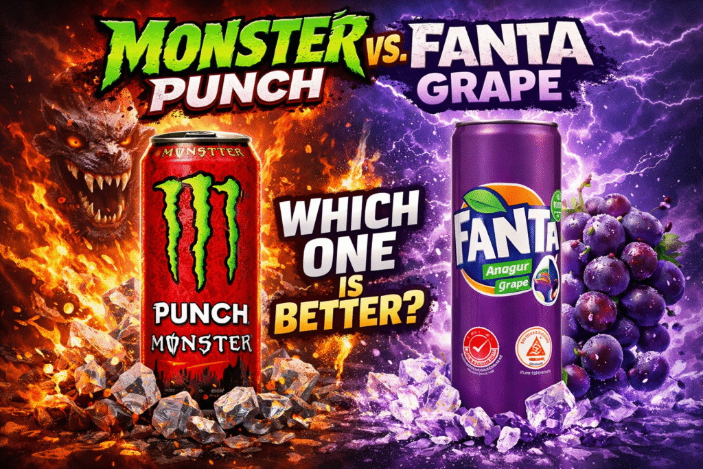 Monster Punch vs. Fanta Grape – Which One Is Better?