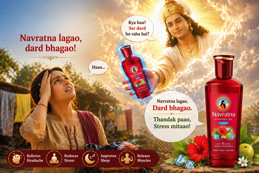 Which Ingredients in Navratna Oil Relax Mind & Care Hair?