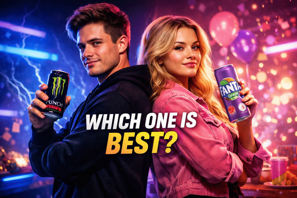 Monster Punch vs. Fanta Grape