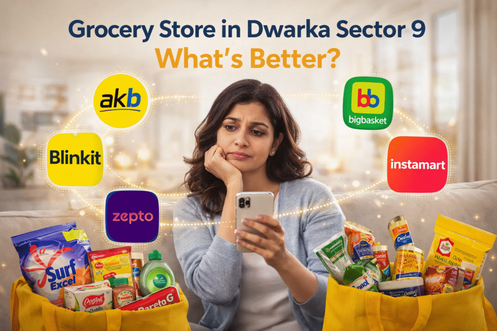 Supermarkets in Dwarka Sector 9