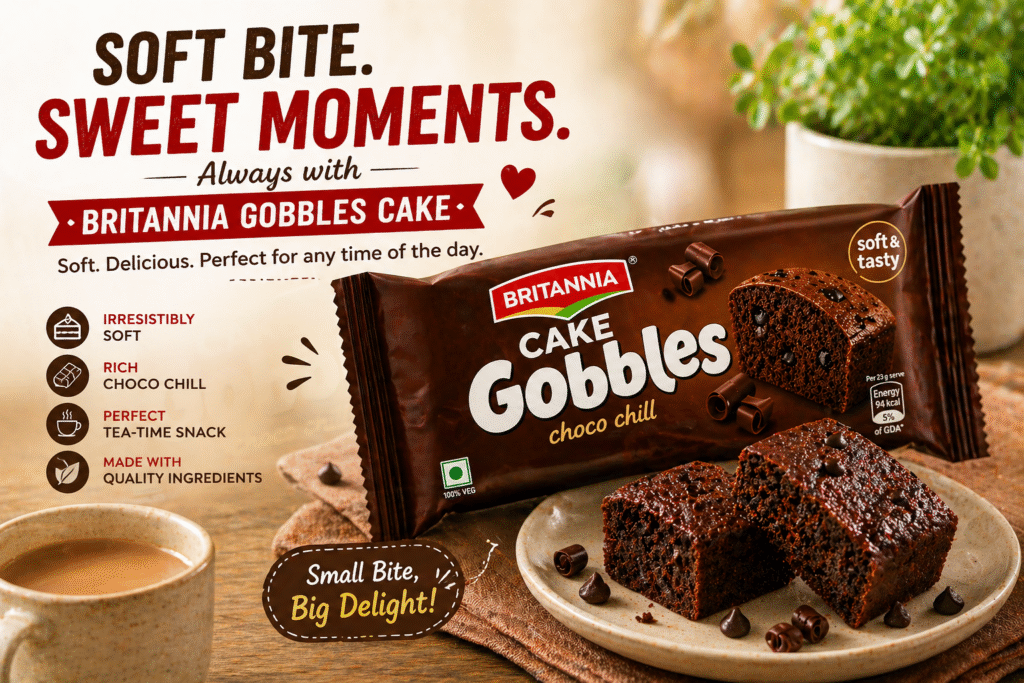 Why Britannia Gobbles Cake Is a Popular Tea-Time Snack