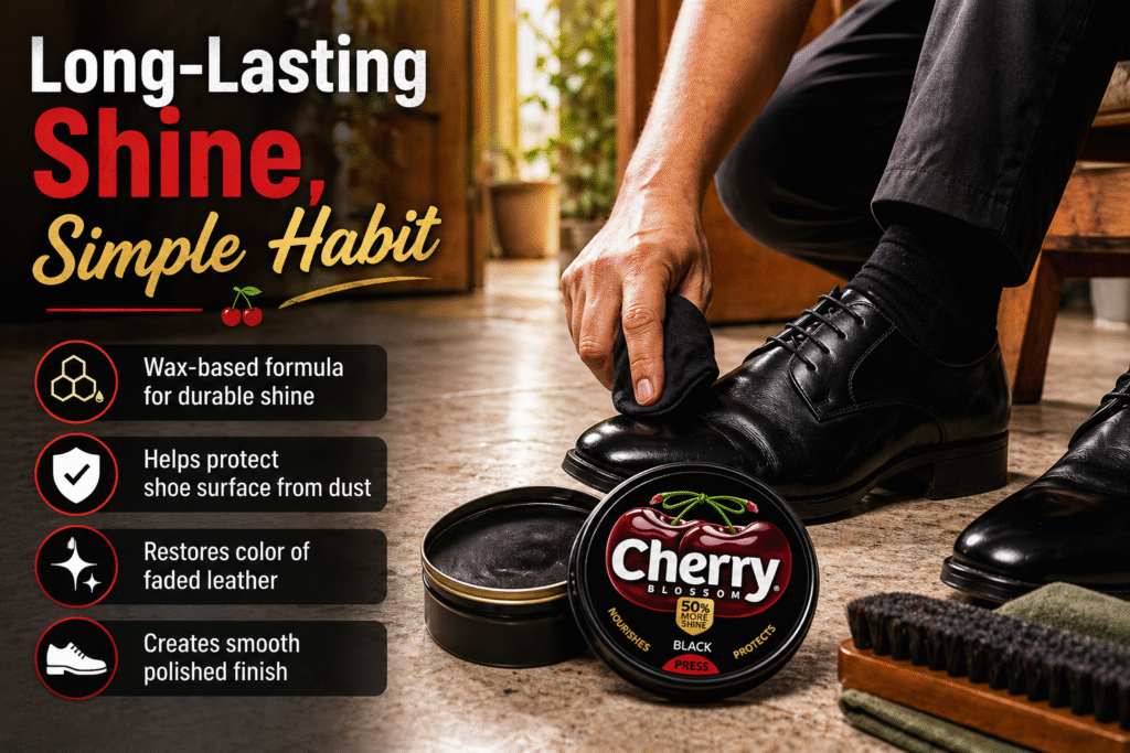 Cherry Blossom Shoe Polish