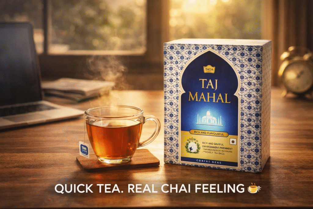 Taj mahal tea bag