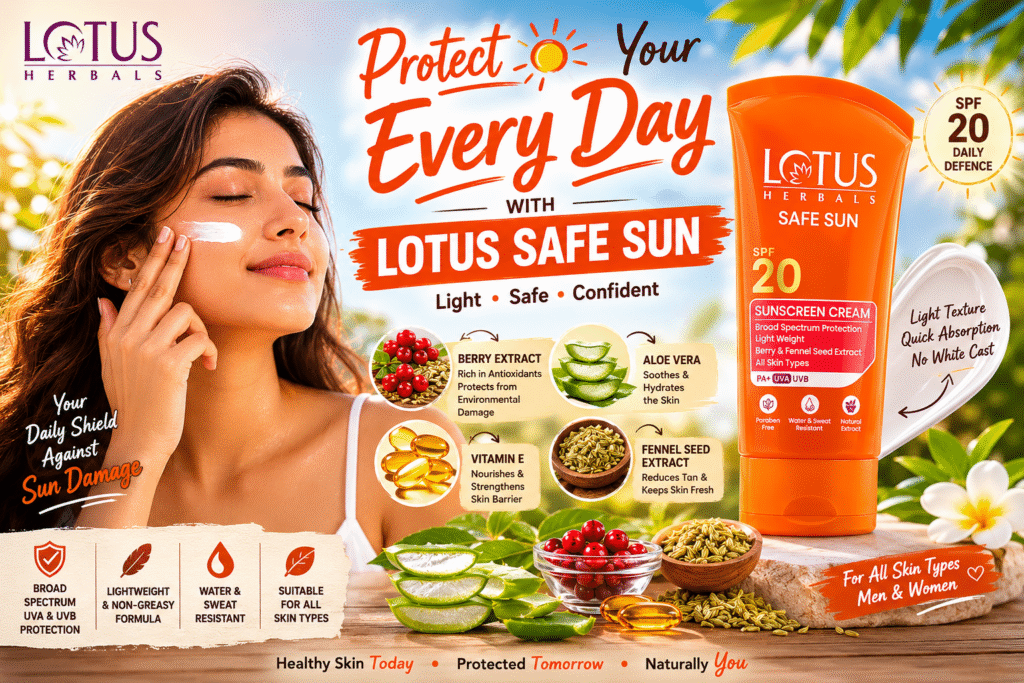 Lotus Sunscreen Review: Is It Actually Good for Daily Use?