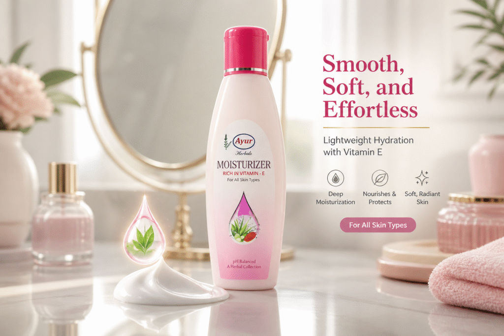 Why Is Ayur Vitamin E Moisturizer a Popular Daily Skincare Choice?