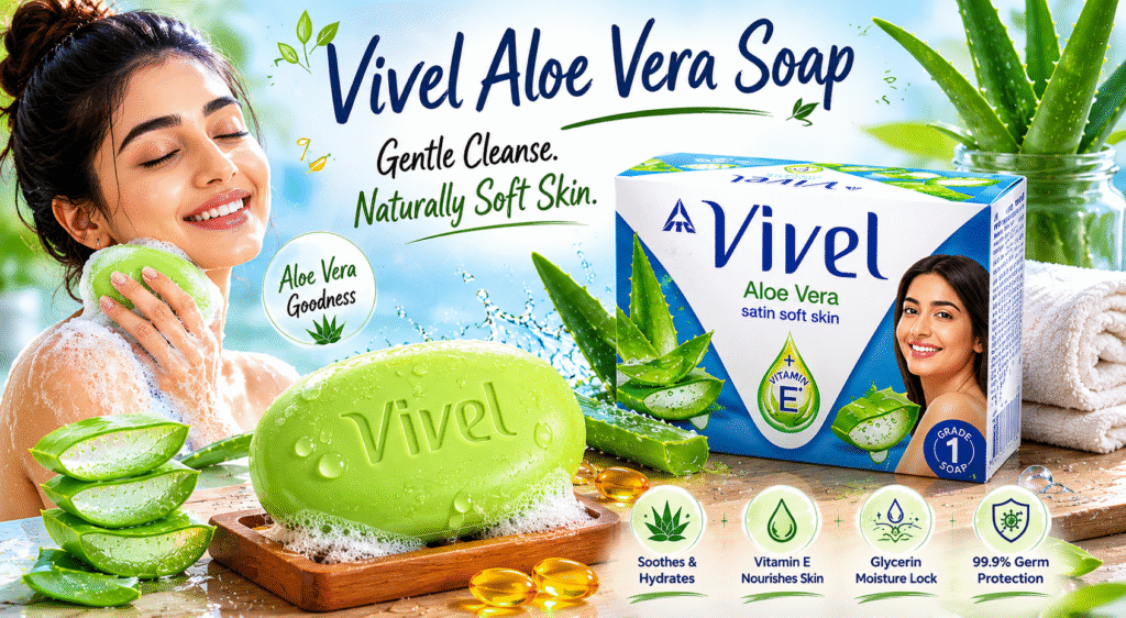 Why Vivel Aloe Vera Soap Feels Better in Summer Baths
