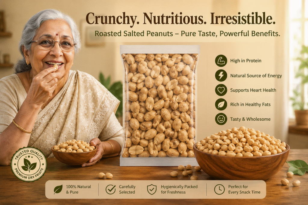 roasted salted peanuts