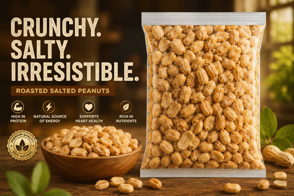 Are Roasted Salted Peanuts the Perfect Healthy Snack?