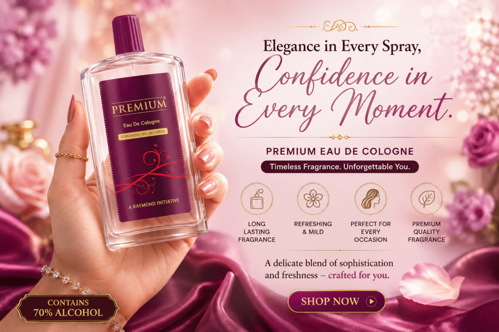 Premium eau de cologne