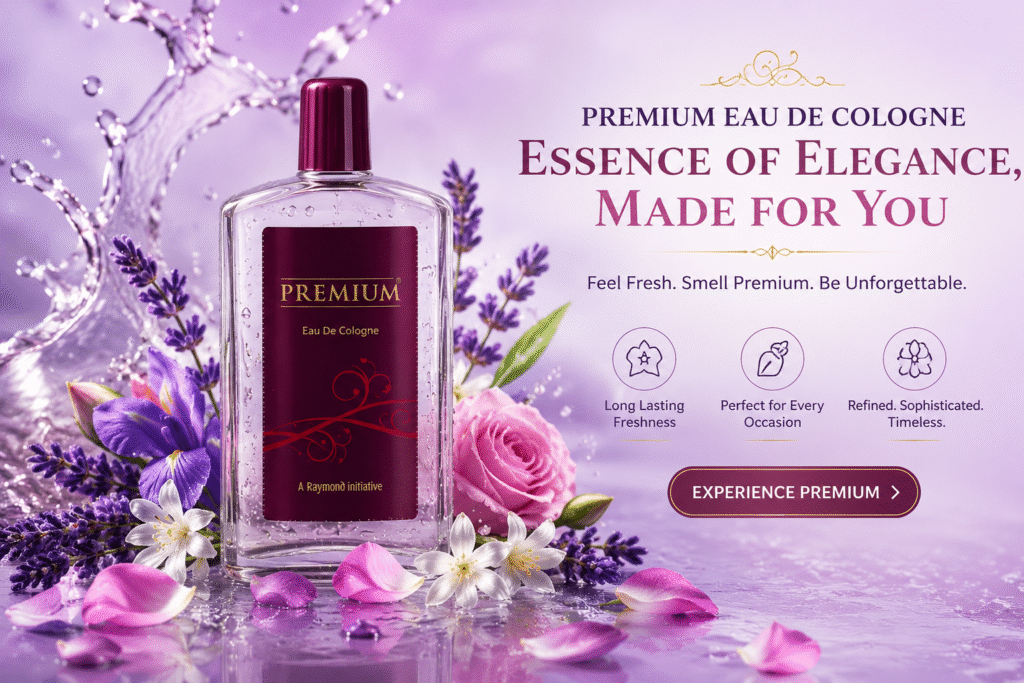 Why Is Premium Eau De Cologne Perfect for Men & Women?