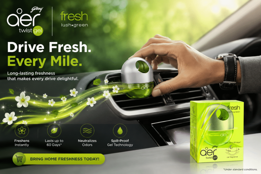 How Does Godrej Car Perfume Keep Your Car Fresh?