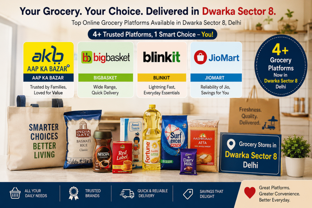 Grocery Store Near Me Dwarka Sector 8