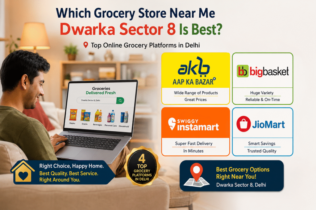 Which Grocery Store Near Me Dwarka Sector 8 Is Best?