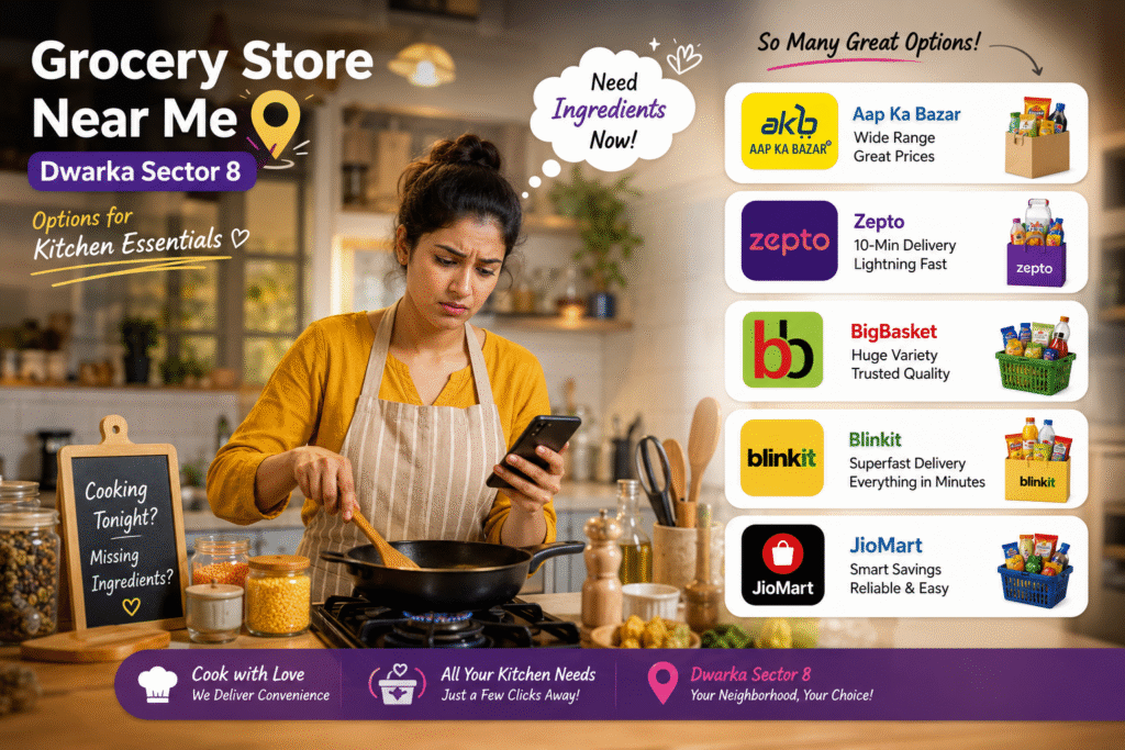 Online Grocery Store Dwarka Sector 8