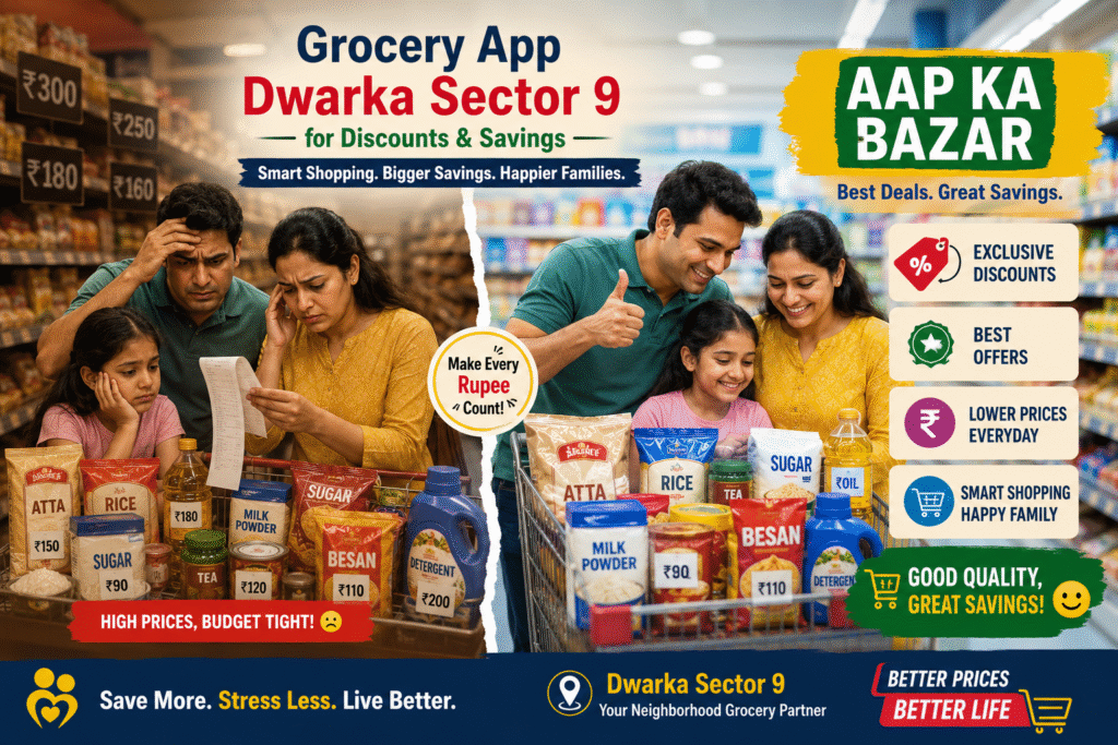 Discount Grocery Dwarka Sector 9 Delhi