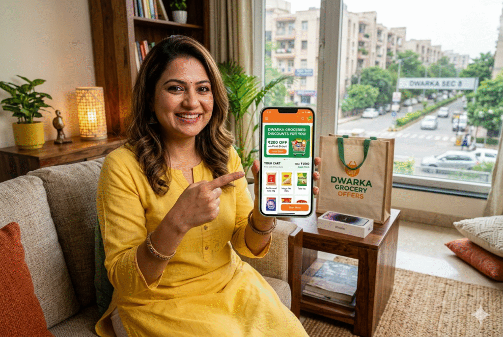 Fresh Grocery Delivery Dwarka Sector 8 Delhi