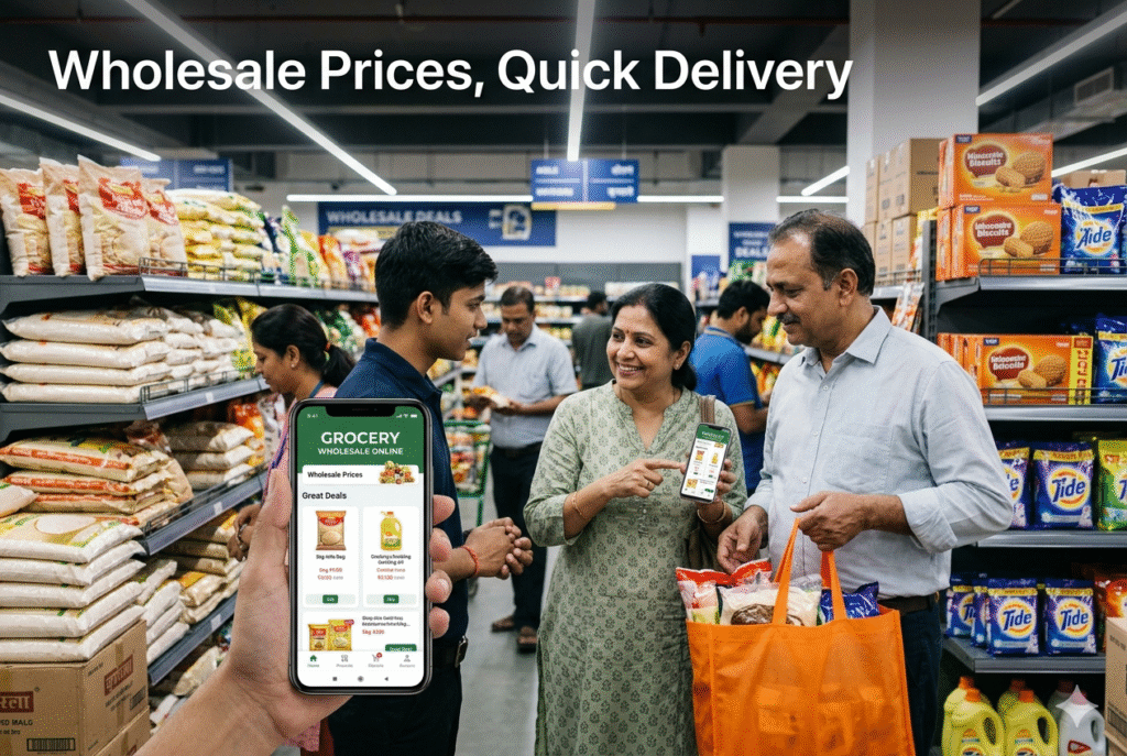 Why Do Families Prefer Wholesale Grocery Dwarka Sector 8?