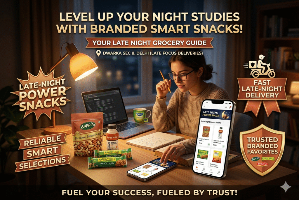 Grocery App for Dwarka Sector 8 Delhi