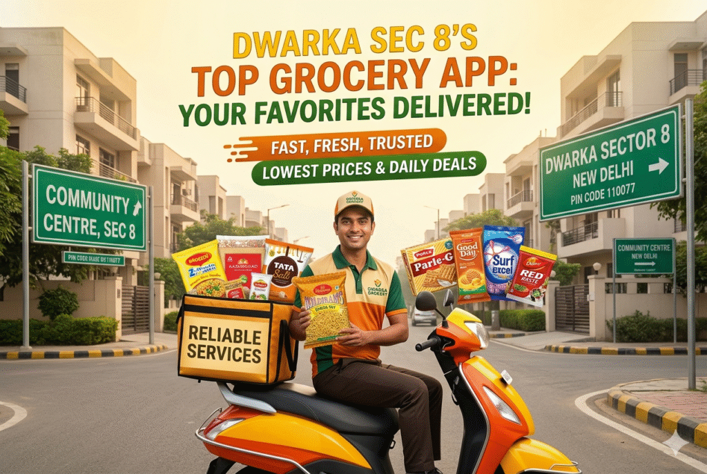 Best Discount Grocery App Dwarka Sector 8 for You?