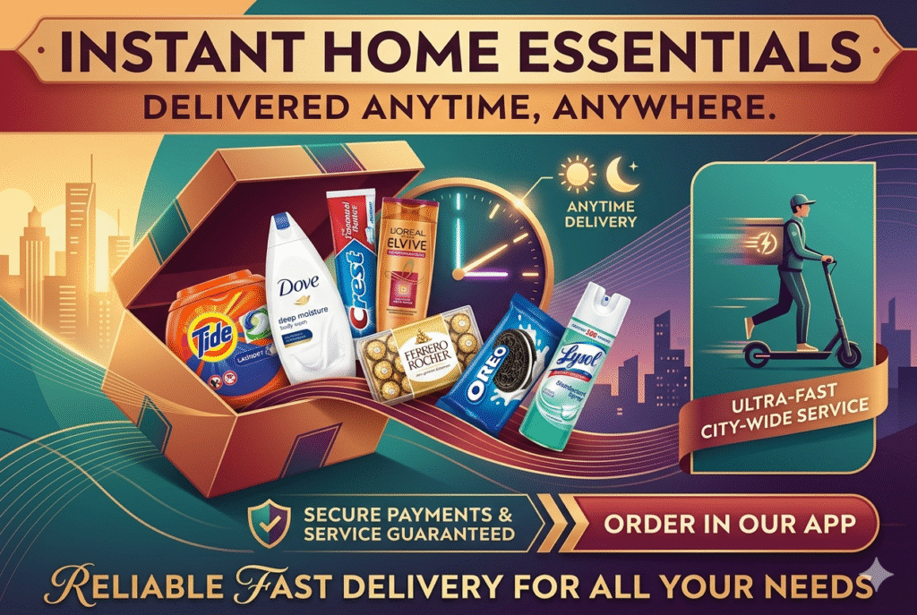 Quick Grocery Delivery Dwarka Sector 8