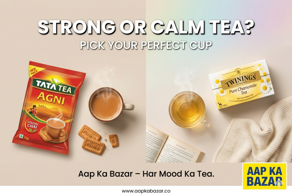Twinings Chamomile Tea or Tata Tea Agni – Which One Fits Your Tea Time?