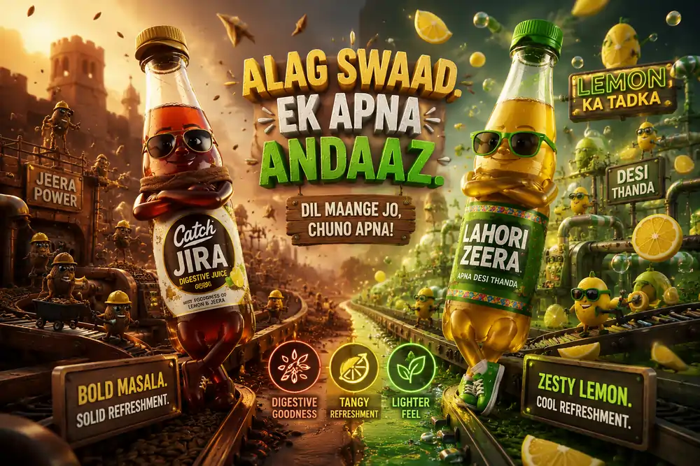 Lahori Zeera vs Catch Jira: Which Jeera Drink Tastes Better?